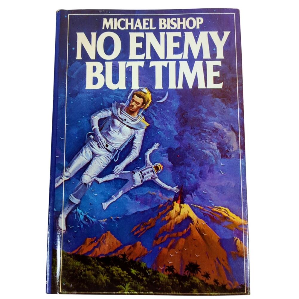 No Enemy But Time Michael Bishop 1982 Timescape Books Hardcover Science Fiction